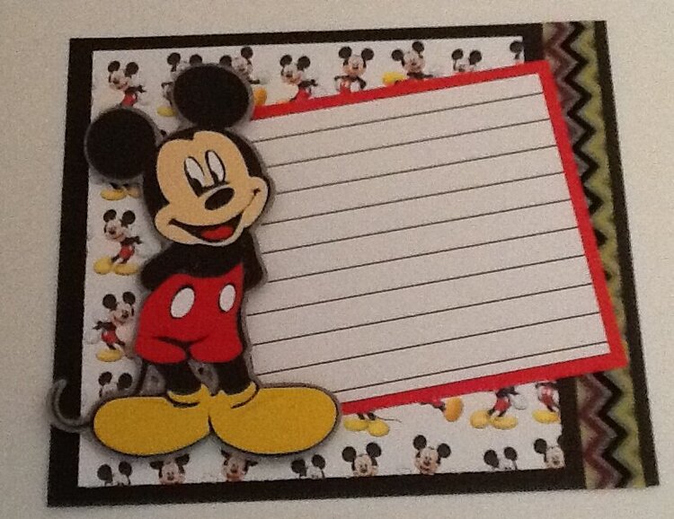 Disney Swap - Mickey Journal Box