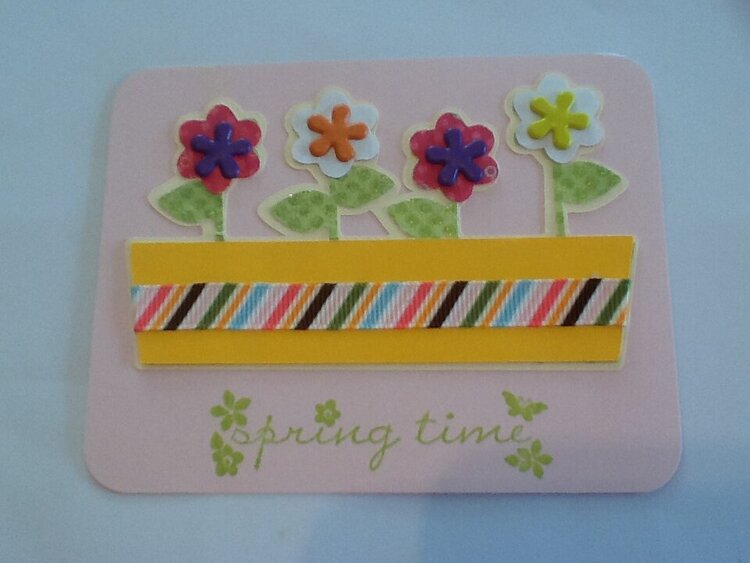 April Diecut Swap - Spring Bling Category