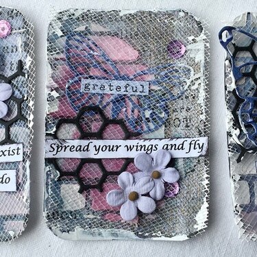 ATC set by Michelle Frisby