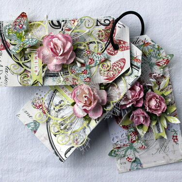 Set of 3 tags by Michelle Frisby