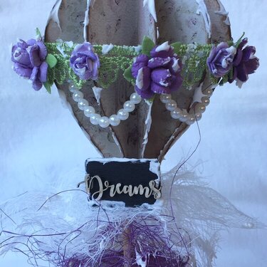 Dreams - hot air balloon by Michelle Frisby