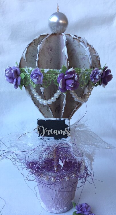 Dreams - hot air balloon by Michelle Frisby
