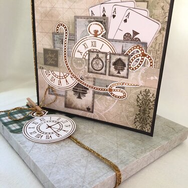 Card and gift box by Michelle Frisby
