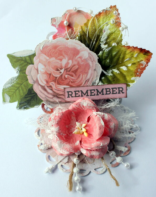 Remember - easel card by Michelle Frisby