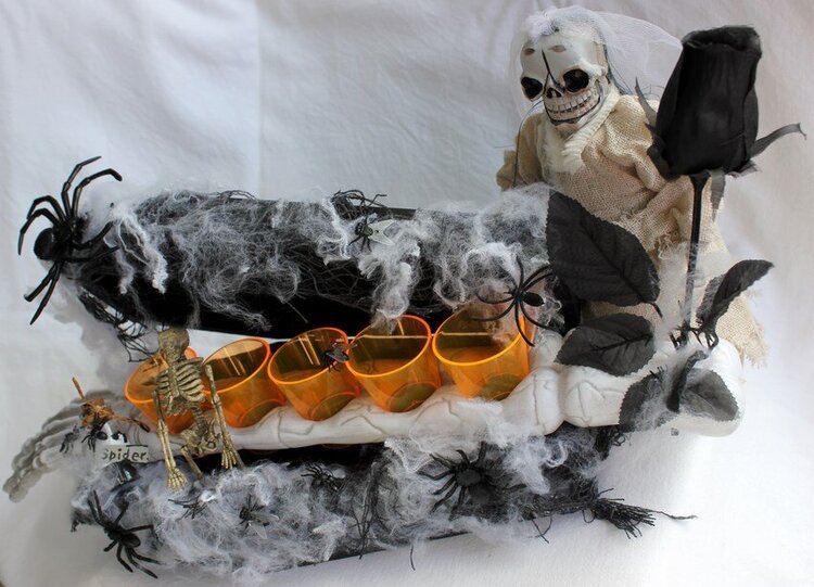 Halloween &#039;shot glass&#039; coffin by Michelle Frisby