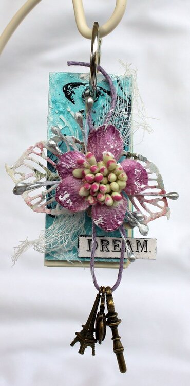 Dream - chipboard covered notepad by Michelle Frisby