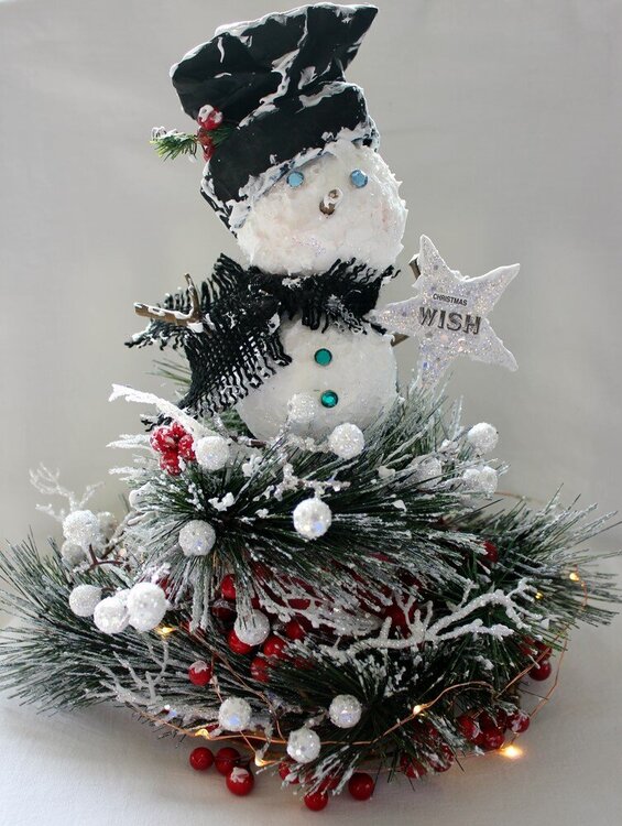 Mr Snowman by Michelle Frisby