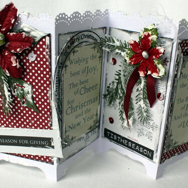 Christmas screen card by Michelle Frisby