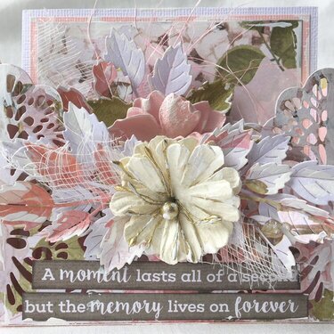 A special card in a presentation box by Michelle Frisby