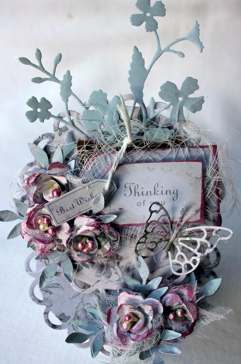Thinking of you easel card by Michelle Frisby