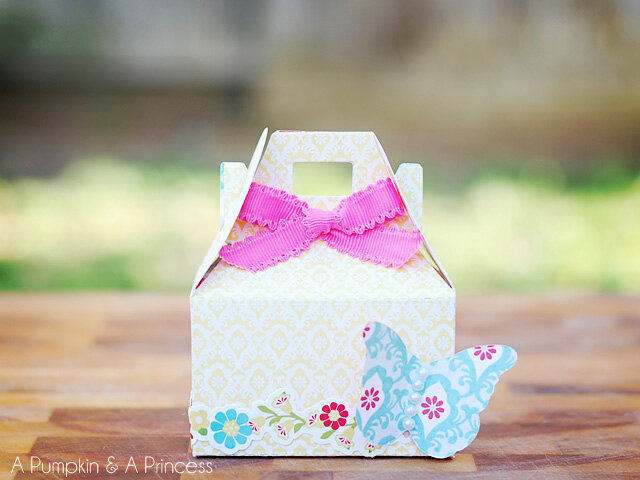Butterfly Party Favor Box