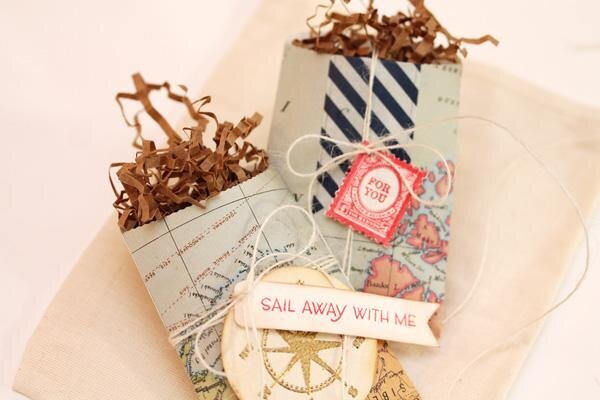 Map Treat Bags