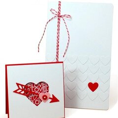 Valentine Card & Notebook