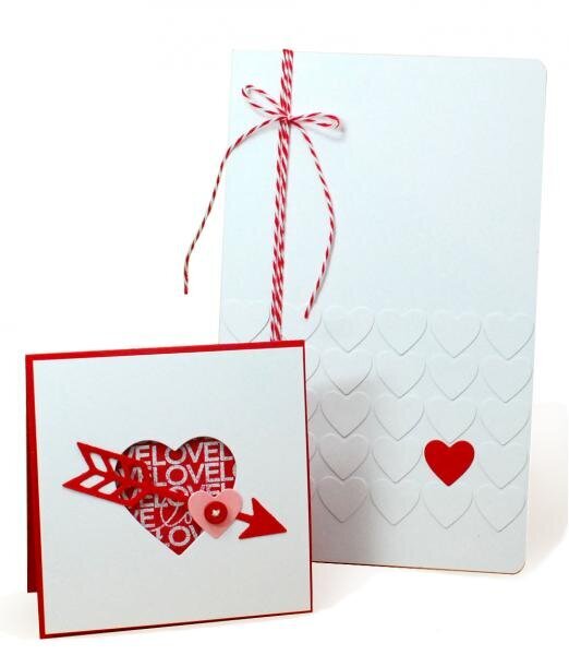 Valentine Card &amp; Notebook