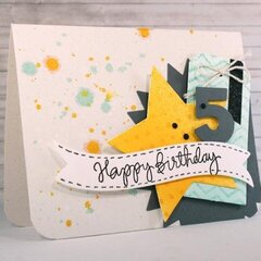 Happy Birthday 5 Card by Carissa Wiley