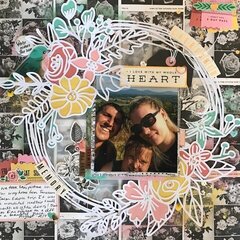 "Cherished Memory" //Maggie Holmes Flourish & Paige Evans cutfile