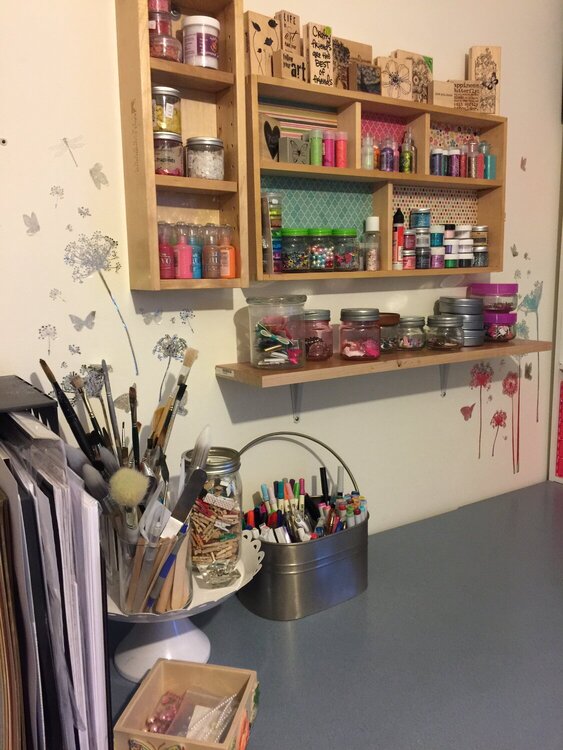 my personal inspiring craft space