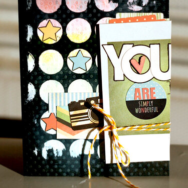 You are Wonderful card