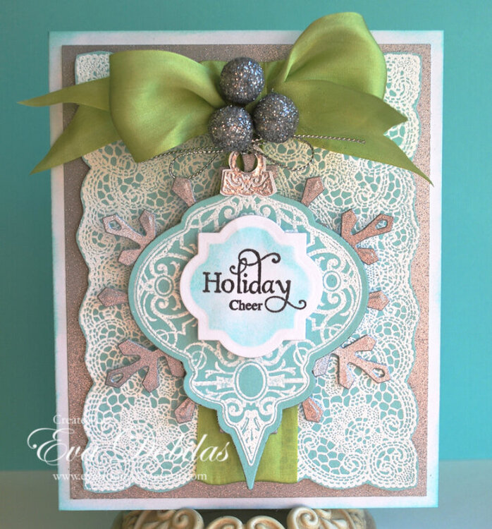 Holiday Cheer Card by Eva Dobilas