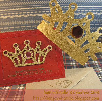 Crown and Card Gift Pair