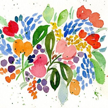 My Watercolor flowers