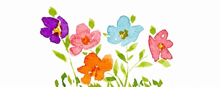 My Watercolor flowers
