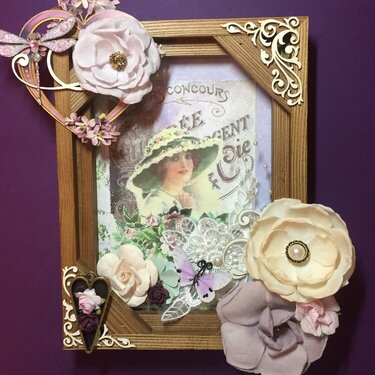 Vintage Altered Frame