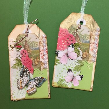 Layered Garden Tags