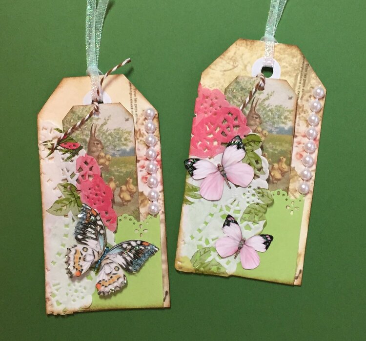 Layered Garden Tags