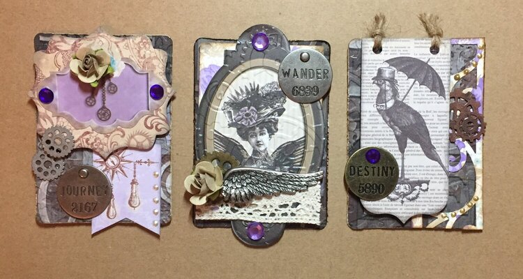 Set 3: Steampunk(ATC)