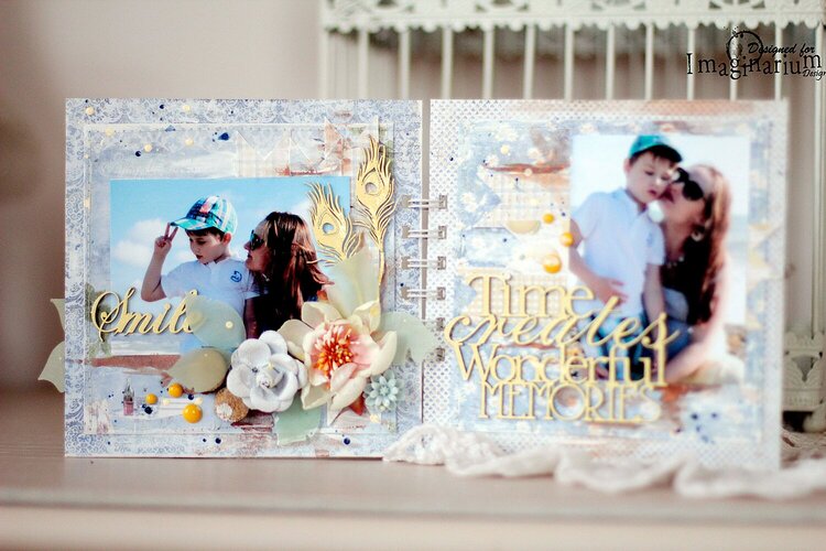 Two sided photo frame for Imaginarium designs