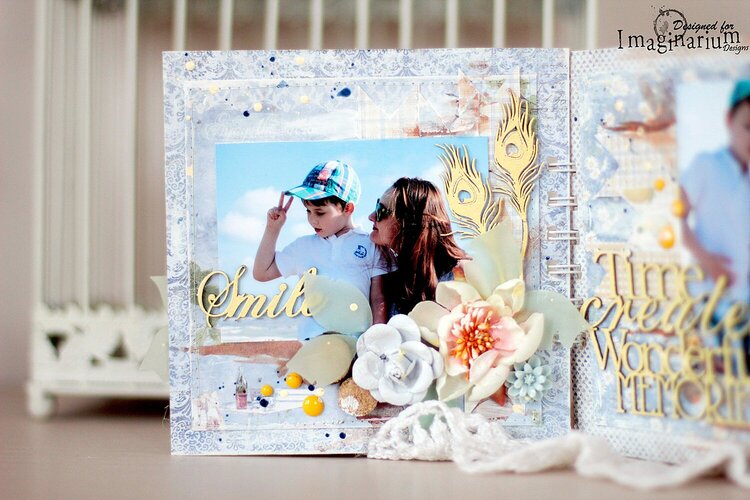 Two sided photo frame for Imaginarium designs