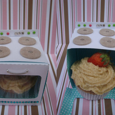 Oven Cupcake Box