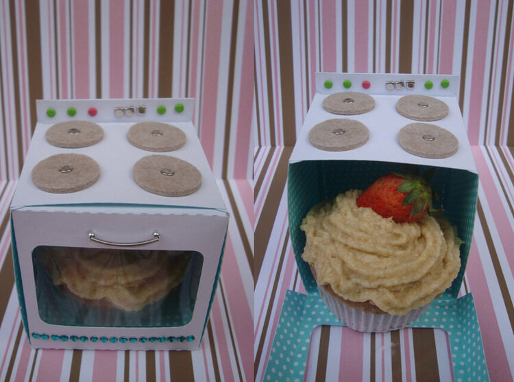 Oven Cupcake Box