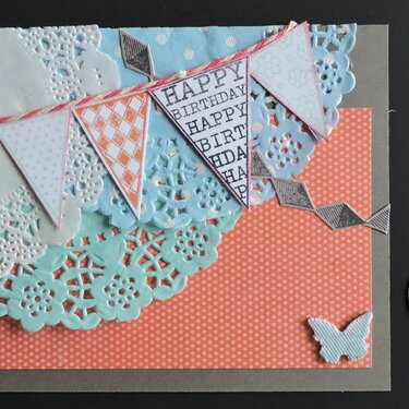 Happy Birthday Banner card