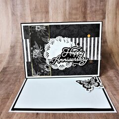 Happy Anniversary Easel Card