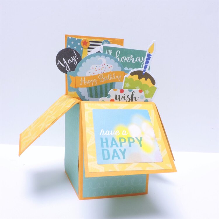 Happy Day Pop-up Birthday Card