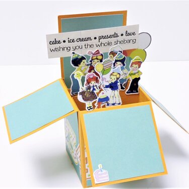 Birthday Pop-up Card for Kids