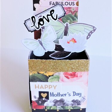 Fabulous Mother's Day Pop-up Box Card