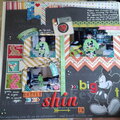 little Shin in big Mickey T�s