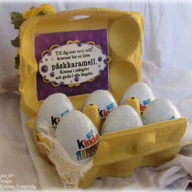 Altered egg carton