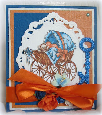 For the baby in orange &amp; blue