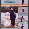 Muddy Snowman