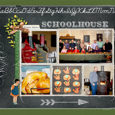 2012 Schoolhouse Thanksgiving Left