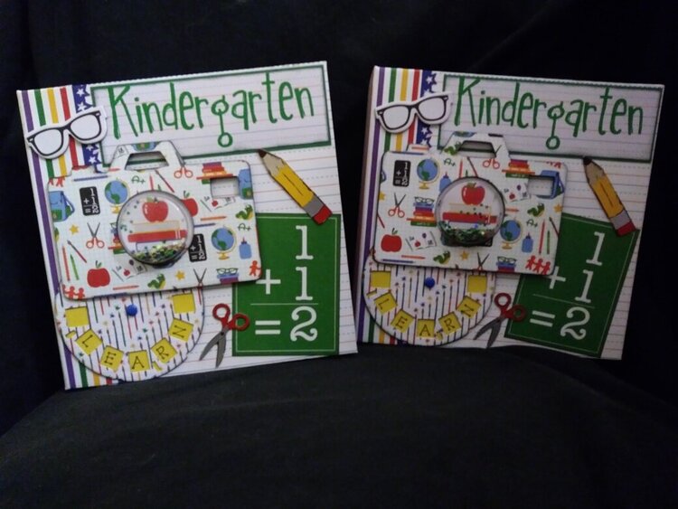 Kindergarten scrapbook