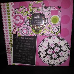 Fabulous girl scrapbook