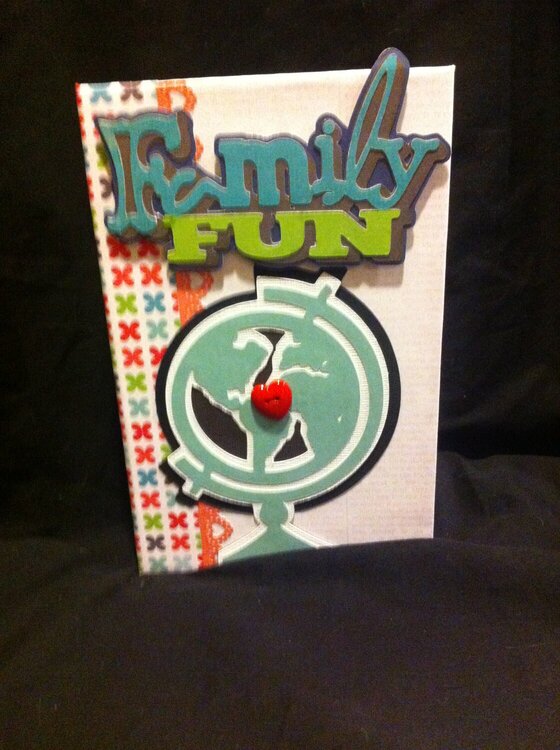 Family Fun scrapbook