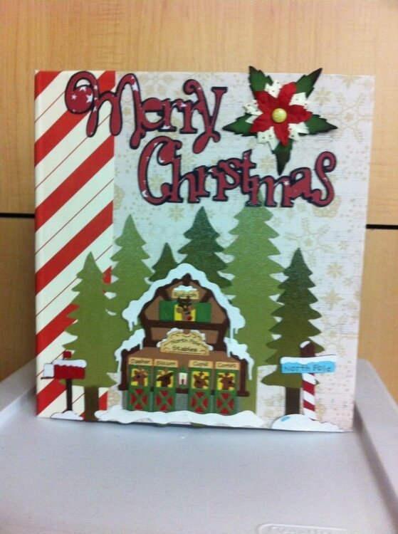 Christmas scrapbook