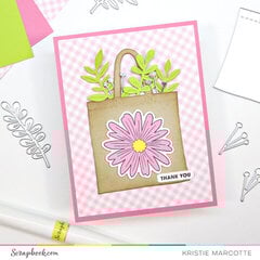 Pink Floral Market Bag