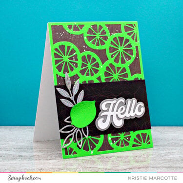 Lime Fruit Slices - Scrapbook.com